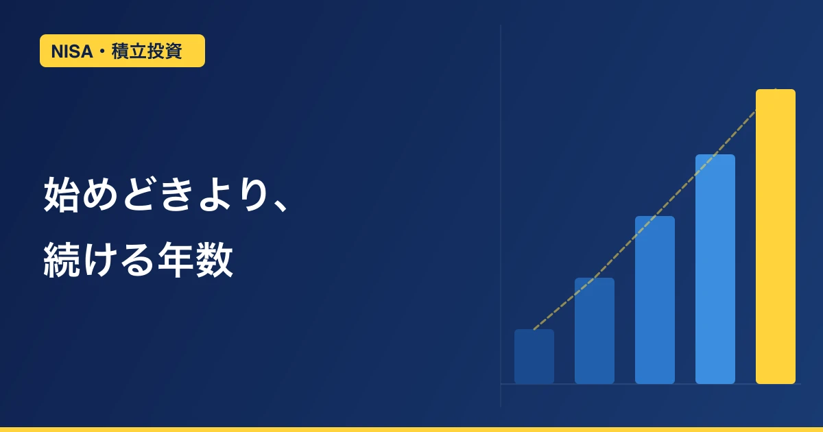 今から投資は遅い？高値圏の2026年後半に40代が始めるなら