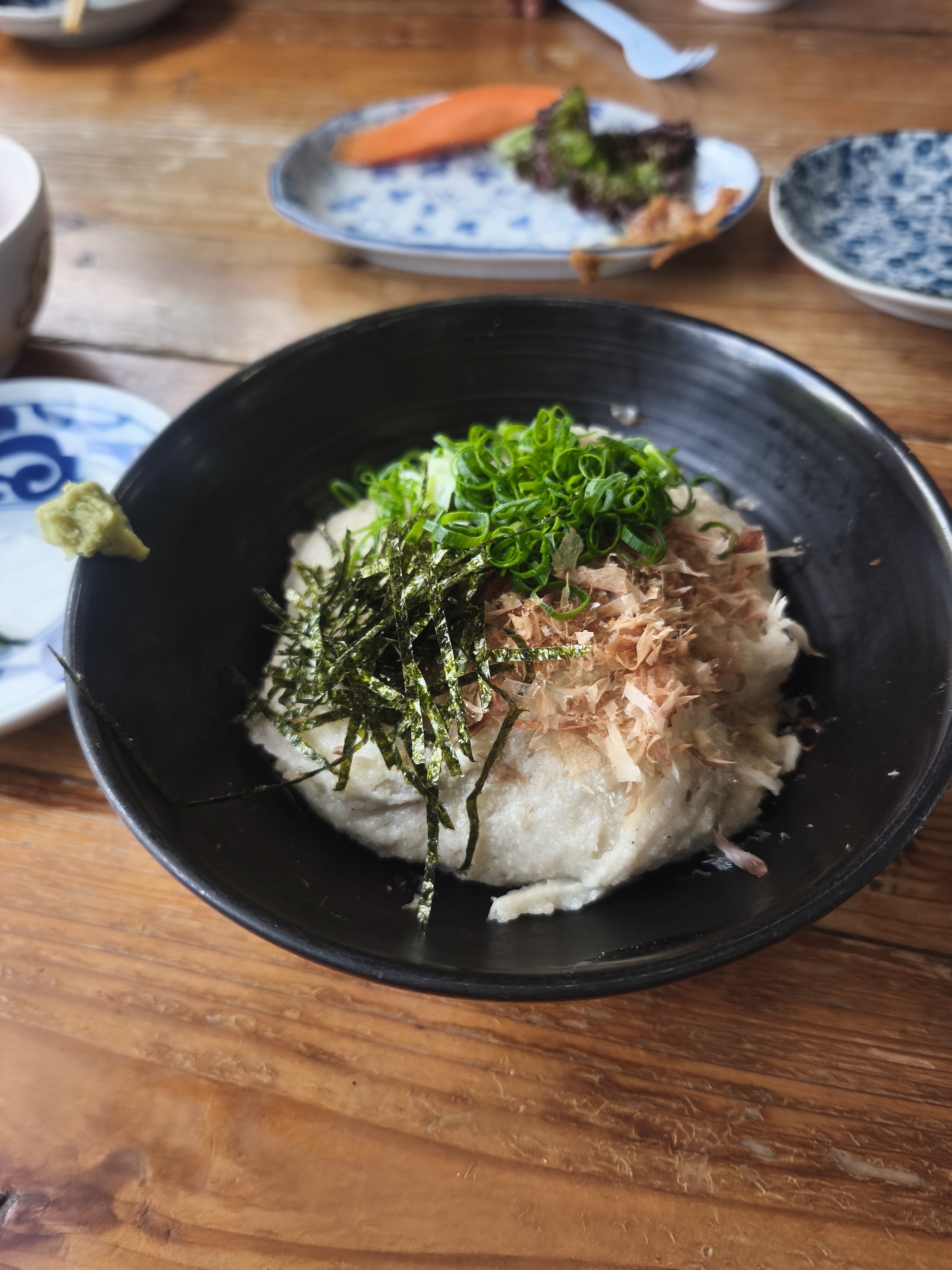 蕎麦がき。そば粉の旨みが凝縮されたやまびこの名物