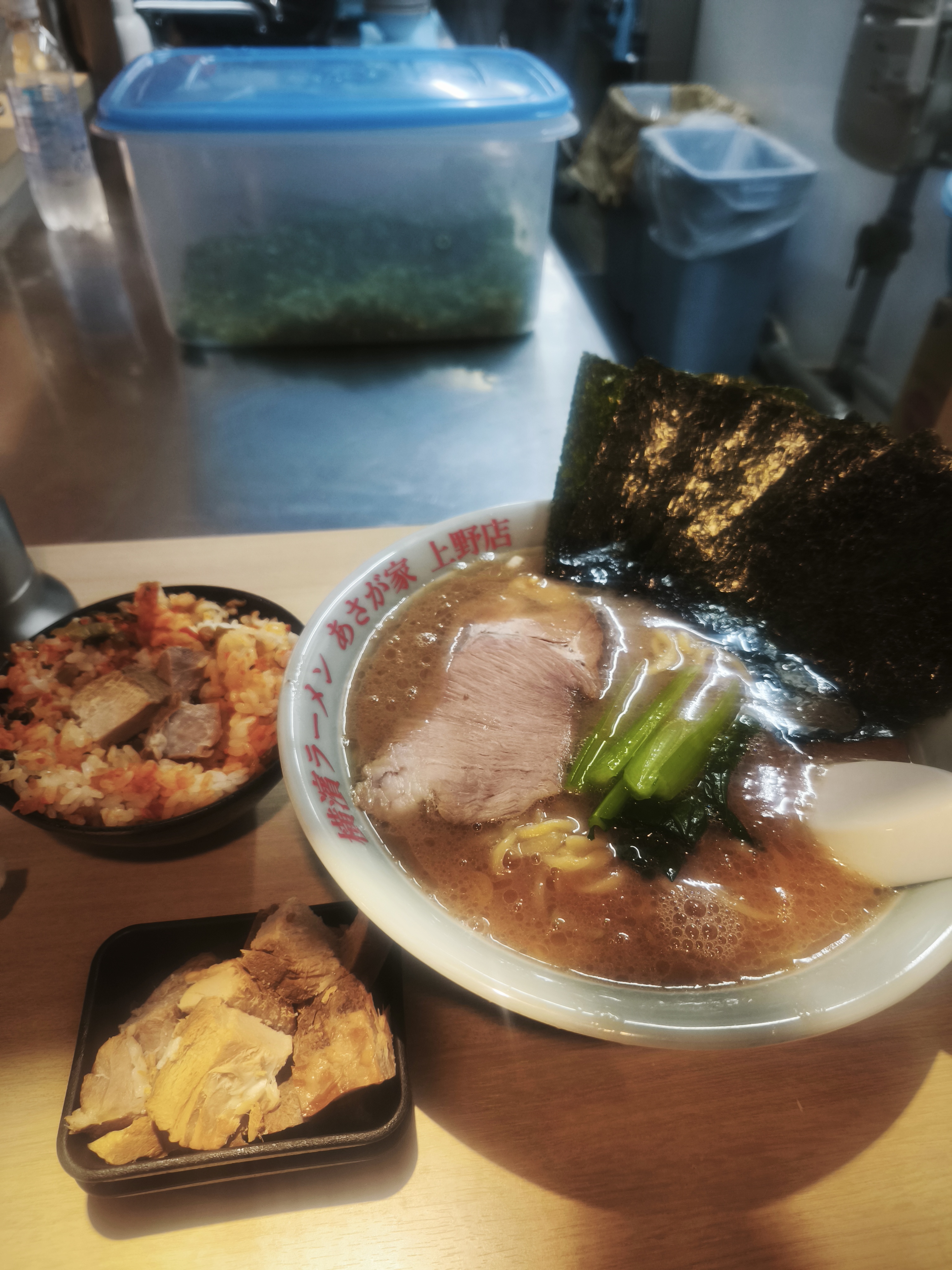 ラーメン中 のり増し コロチャーシュー